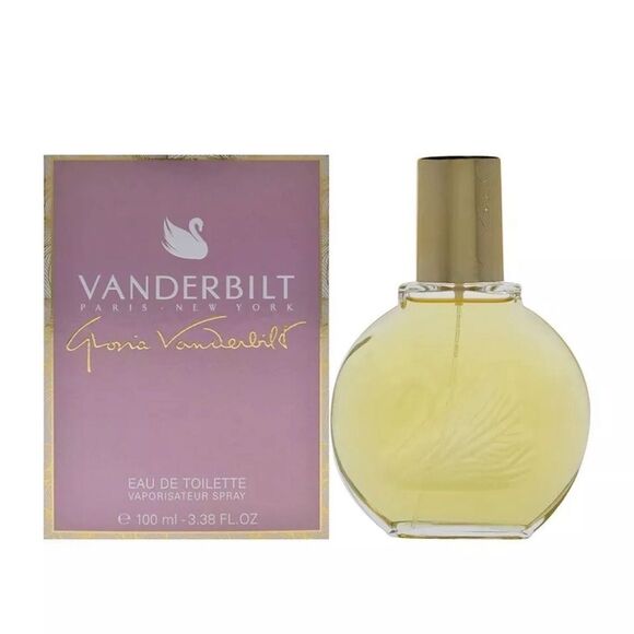 Gloria Vanderbilt Eau de Toilette Spray - Gold and Purple 3.38 FL. OZ. - Picture 1 of 2